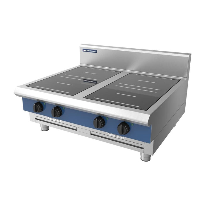 Blue Seal 4 Zone Countertop Induction Hob 20kW IN514R5-B Blue Seal