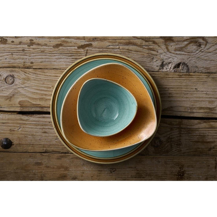 Churchill Stonecast Tangerine Coupe Plate 260mm (12 Pack) Churchill Super Vitrified