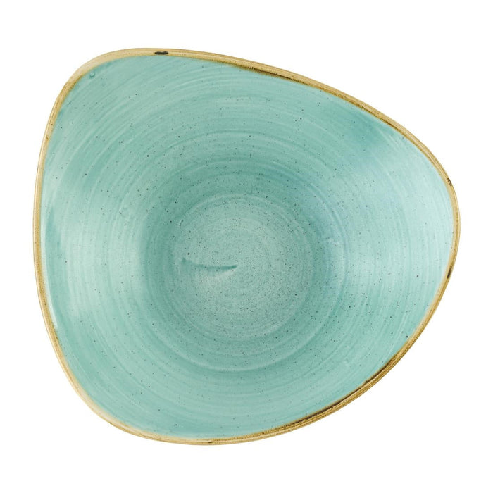Churchill Stonecast Mint Triangle Bowl 235mm (12 Pack) Churchill Super Vitrified
