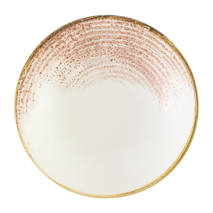 Churchill Studio Prints Homespun Accents Coral Coupe Bowl 182mm (12 Pack) Churchill Super Vitrified