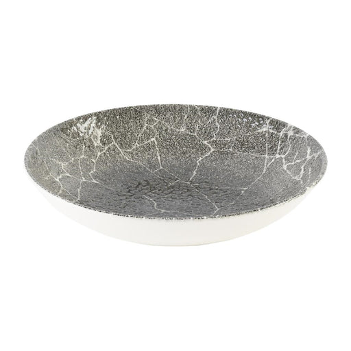 Churchill Studio Prints Kintsugi Quartz Black Coupe Bowl 248mm(12 Pack) Churchill Super Vitrified