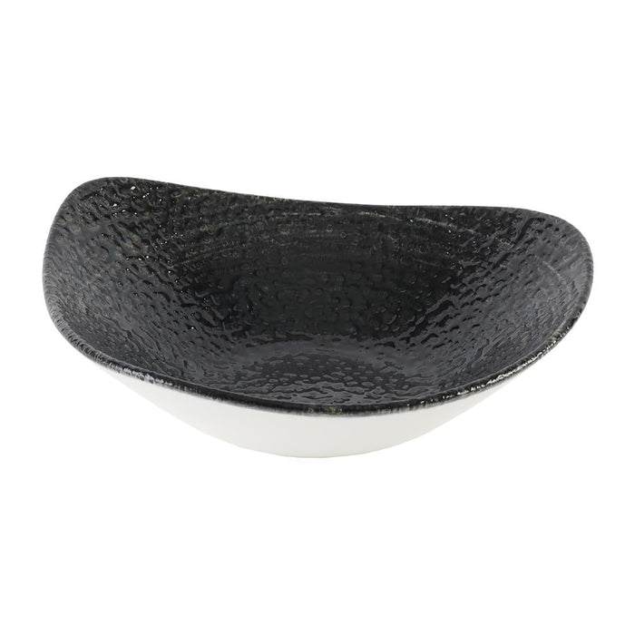 Churchill Studio Prints Homespun Chroma Carbon Triangle Bowl 235mm (12 Pack) Churchill Super Vitrified