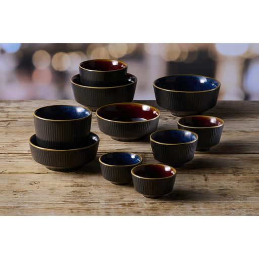 Churchill Nourish Tokyo Black Kochi Soup Bowl 62 x 130mm (12 Pack) Churchill Super Vitrified
