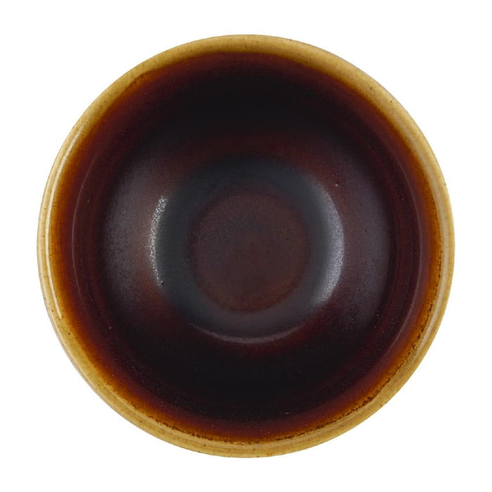 Churchill Nourish Tokyo Black Kochi Dip Pot 48 x 80mm (12 Pack) Churchill Super Vitrified