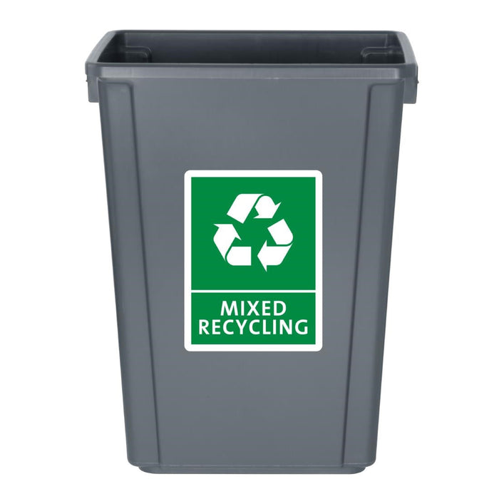 Jantex Slim Bin Grey 60Ltr Jantex