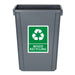 Jantex Slim Bin Grey 60Ltr Jantex