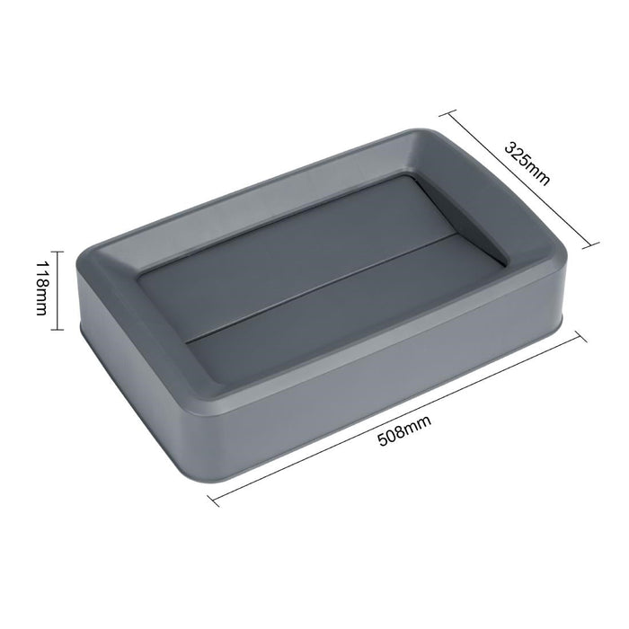 Jantex 60/80ltrs Slim Bin Lid Grey Jantex