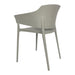 Bolero Lorenzo Cafe Chairs Medium Grey (2 Pack) Bolero