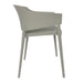 Bolero Lorenzo Cafe Chairs Medium Grey (2 Pack) Bolero