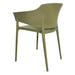 Bolero Lorenzo Cafe Chairs Green Tea (2 Pack) Bolero