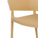 Bolero Lorenzo Cafe Chairs Warm Cream (2 Pack) Bolero