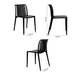 Bolero Verona Café Chairs Black (2 Pack) Bolero