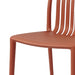 Bolero Verona Café Chairs Mild Orange (2 Pack) Bolero