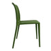 Bolero Verona Café Chairs Forest Green (2 Pack) Bolero
