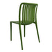 Bolero Verona Café Chairs Forest Green (2 Pack) Bolero