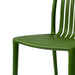 Bolero Verona Café Chairs Forest Green (2 Pack) Bolero