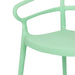 Bolero Mateo Café Chairs Mint Green (2 Pack) Bolero