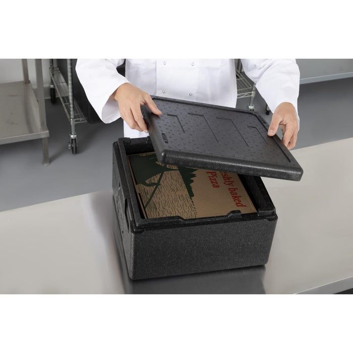 Vogue Insulated EPP Pizza Storage & Food Transport Box 22Ltr 4 Pizza Capacity Vogue