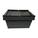 Vogue Plastic Transport Storage Crate with Attached Lid 600x400x320mm Vogue