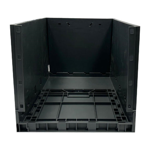 Vogue Plastic Folding Transport Storage Crate 594x396x353mm Vogue