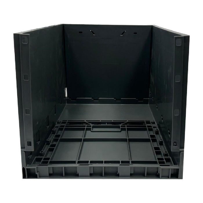 Vogue Plastic Folding Transport Storage Crate 594x396x353mm Vogue