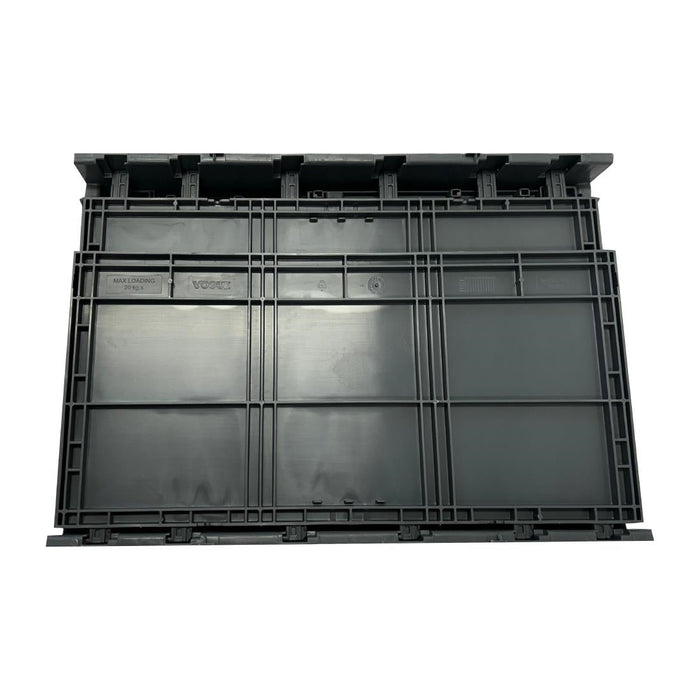 Vogue Plastic Folding Transport Storage Crate 594x396x353mm Vogue