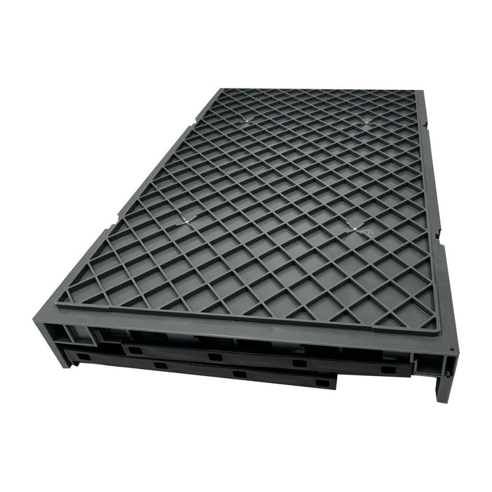 Vogue Plastic Folding Transport Storage Crate 594x396x353mm Vogue