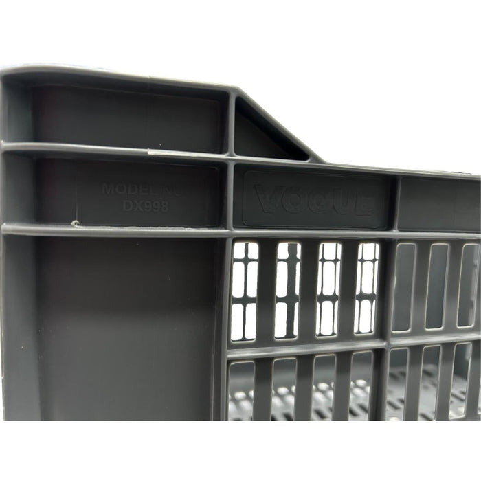 Vogue Perforated Plastic Storage Crate 542x360x290mm Vogue