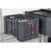 Vogue Perforated Plastic Storage Crate 542x360x290mm Vogue