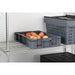 Vogue Perforated Plastic Storage Crate 600x400x120mm Vogue