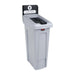 Rubbermaid Slim Jim General Waste Recycling Station Black 87Ltr Slim Jim
