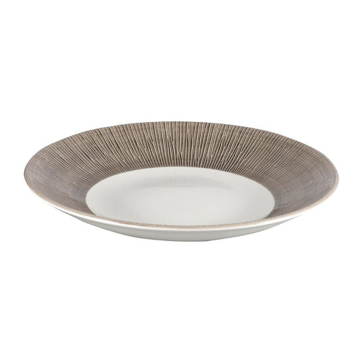 Churchill Bamboo Deep Round Coupe Plates Dusk 280mm (12 Pack) Churchill