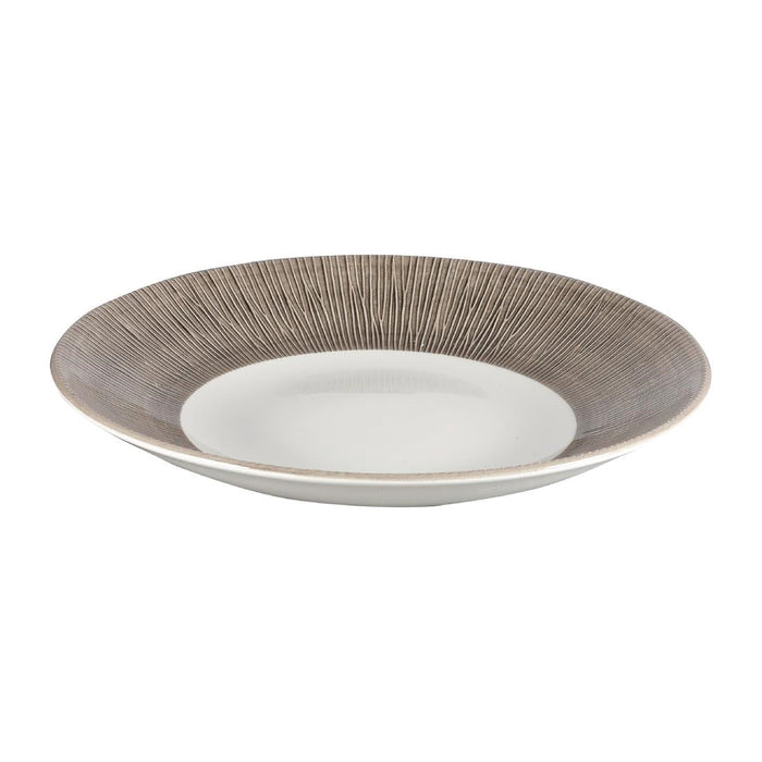 Churchill Bamboo Deep Round Coupe Plates Dusk 280mm (12 Pack) Churchill