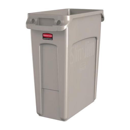 Vents Allow Easy Bin Liner Removal. Material: Polyethylene. 280(W)x640(H)x560(D)mm