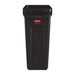 Rubbermaid Slim Jim Bin with Venting Channels Brown 60Ltr Slim Jim