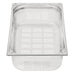Vogue Heavy Duty Stainless Steel Perforated 1/1 Gastronorm Tray 150mm Vogue