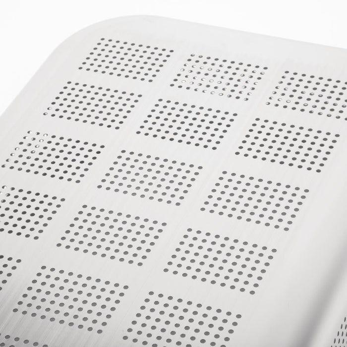 Vogue Heavy Duty Stainless Steel Perforated 1/1 Gastronorm Tray 150mm Vogue