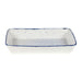 Churchill Stonecast Hints Rectangular Baking Dishes Indigo Blue 250 x 380mm Churchill