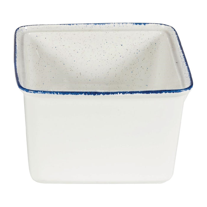 Churchill Stonecast Hints Small Casserole Dishes Indigo Blue 194mm (4 Pack) Churchill