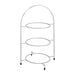420(H) x 240(Ø)mm | 16 1/2 x 9 1/2". Three Tier