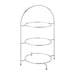 430(H) x 270(Ø)mm | 17 x 10 3/4". Three Tier