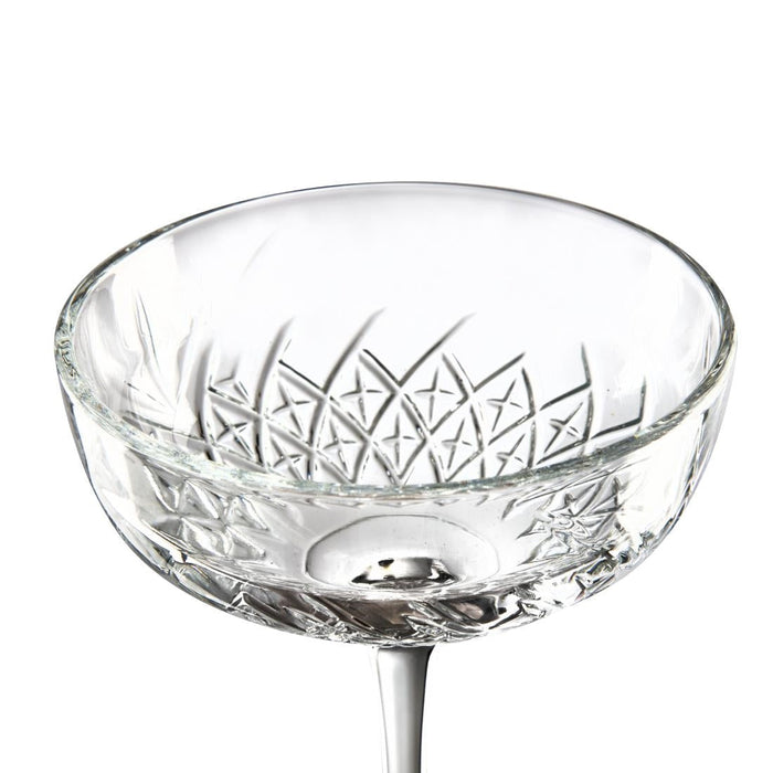 Utopia Timeless Vintage Champagne Saucers 270ml (12 Pack) Utopia