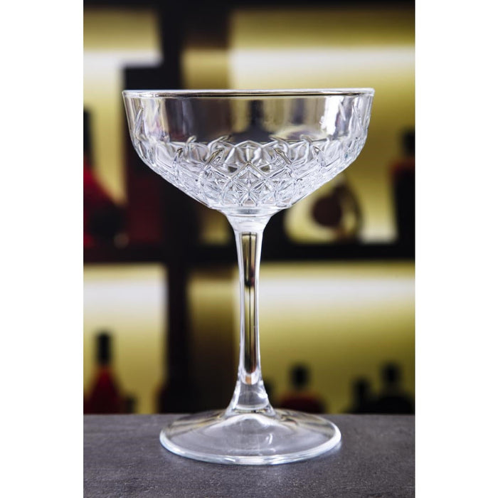 Utopia Timeless Vintage Champagne Saucers 270ml (12 Pack) Utopia