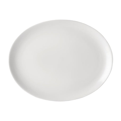 Utopia Pure White Oval Plates 300mm (18 Pack) Utopia