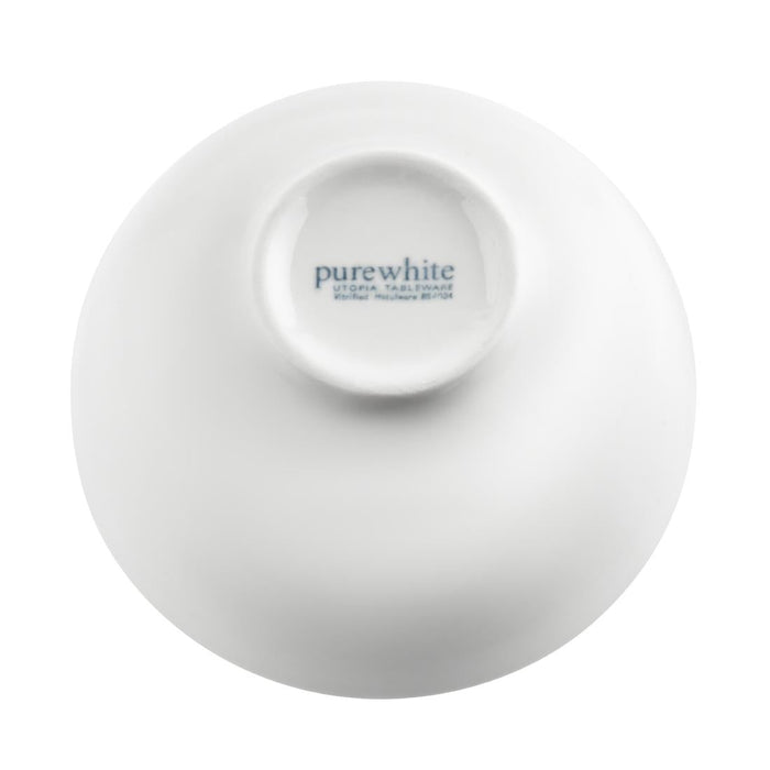 Utopia Pure White Rice Bowls 125mm (24 Pack) Utopia