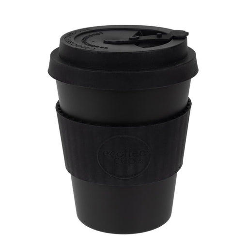 ecoffee cup Reusable Coffee Cup Kerr & Napier Black 12oz ecoffee cup
