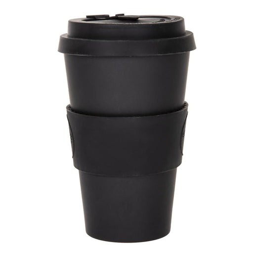 ecoffee Cup Reusable Coffee Cup Kerr & Napier Black 14oz ecoffee cup