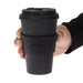 ecoffee Cup Reusable Coffee Cup Kerr & Napier Black 14oz ecoffee cup