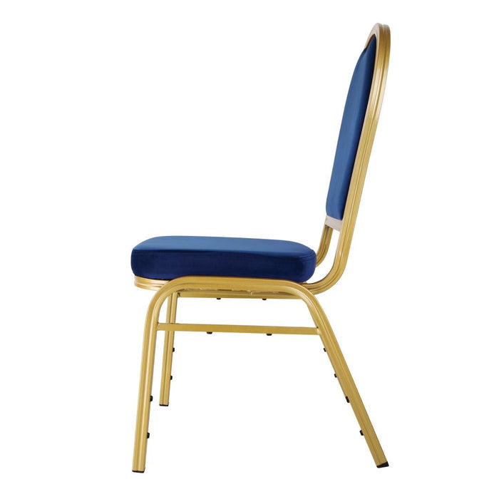 Bolero Regal Banquet Chairs Sapphire (4 Pack) Bolero