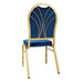Bolero Regal Banquet Chairs Sapphire (4 Pack) Bolero